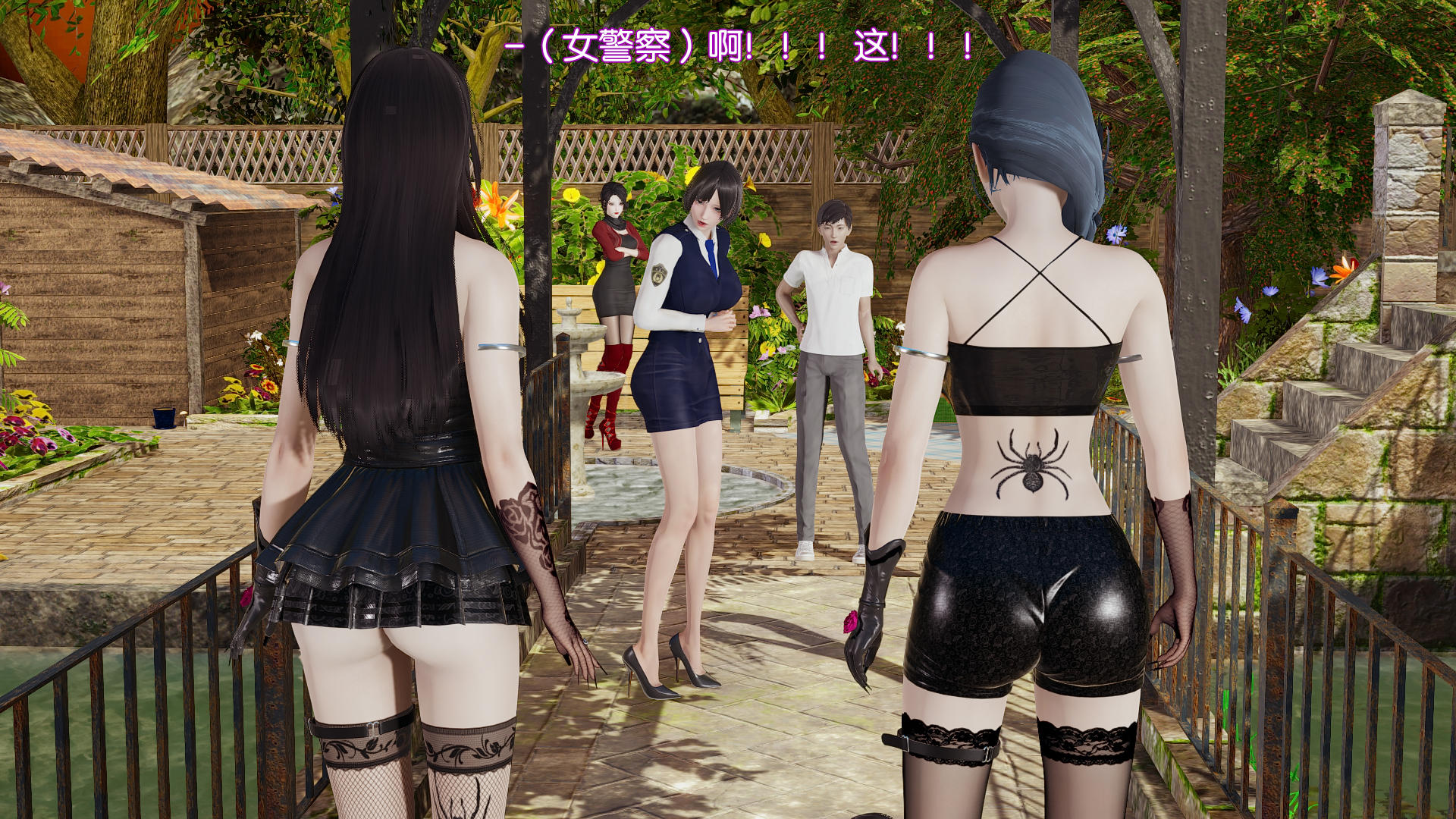 [3D全彩/无修]黑唇 BlackChun01-06 [魅魔/长篇剧情][247MB] TC辅助网www.tcsq1.com4391